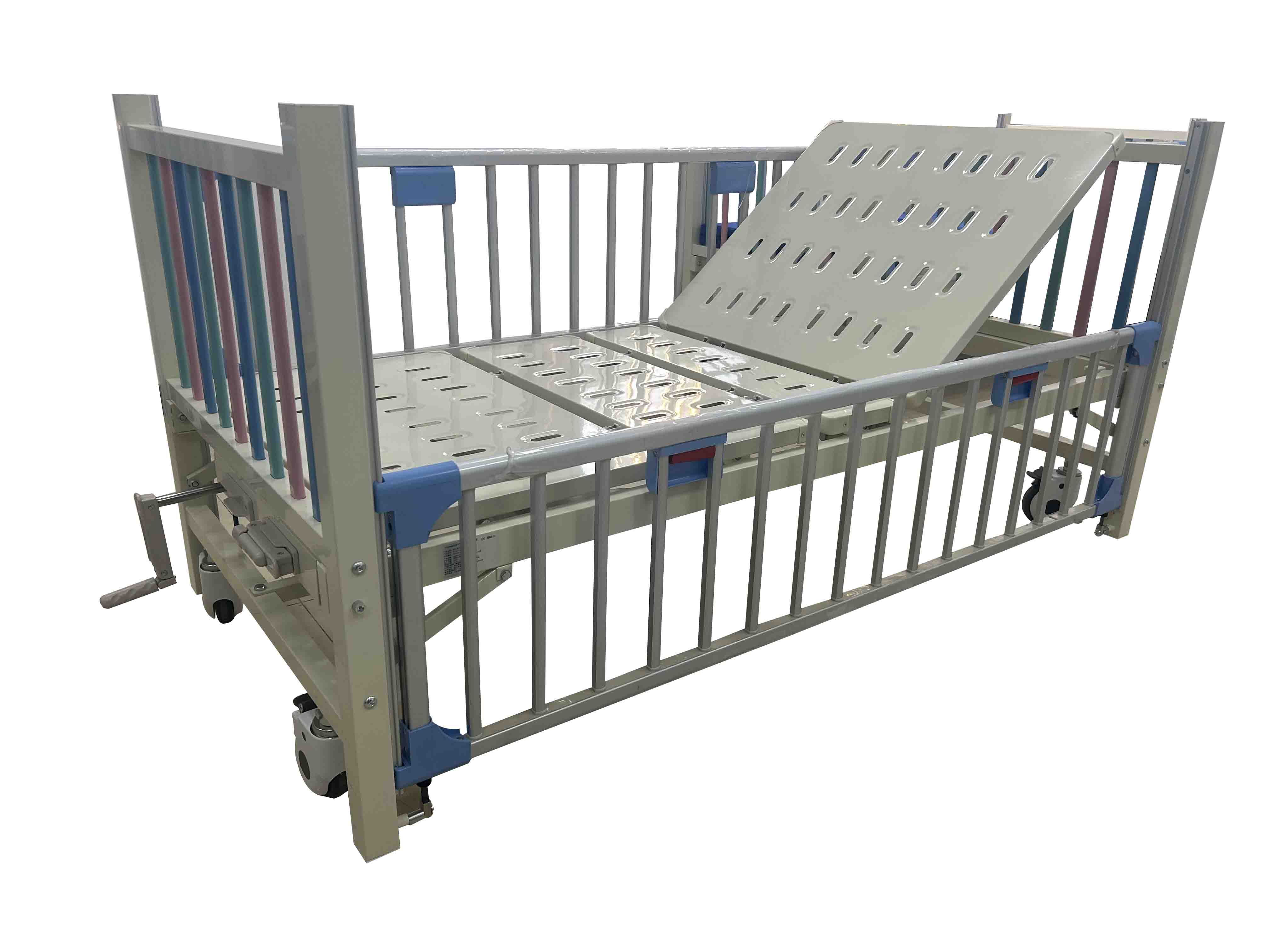 YK-M108A Manual two function Children bed1
